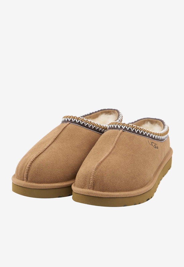 UGG Tasman II Leather Slippers Brown 1174671--CHE