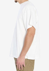 The Row Logo Crewneck T-shirt White 904-K526-OWH