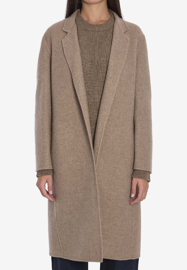 Fedra Open Cashmere Coat