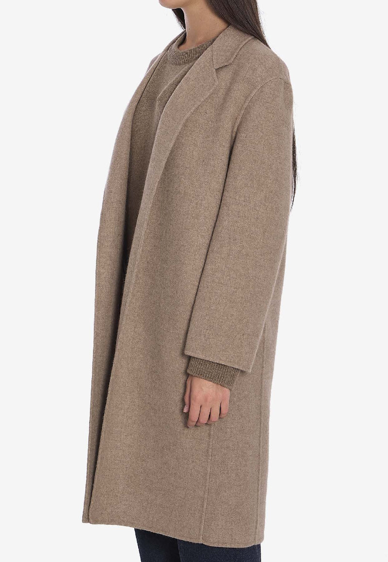 Fedra Open Cashmere Coat