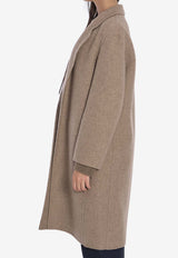 Fedra Open Cashmere Coat