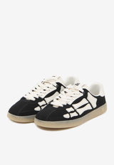 Amiri Pacific Bones Suede Sneakers  Black AMSNSN1040--BLACK