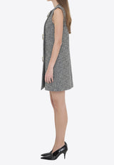 Gucci Seeded Wool Dress  Gray 836891-ZAT2D-9024