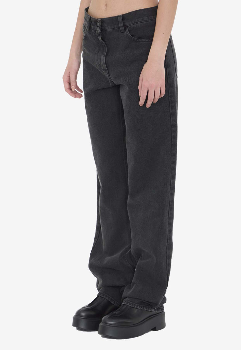 The Row Clair Washed Jeans Black 10130-W4171-FBK