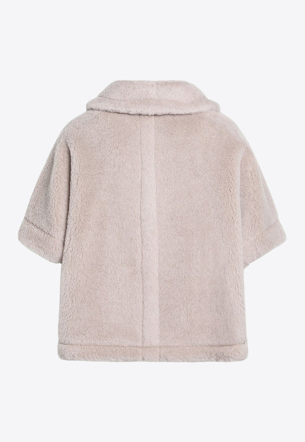 Max Mara Alpaca and Wool Short Coat Sand NEWTERZO1WO/R_MAXM-002