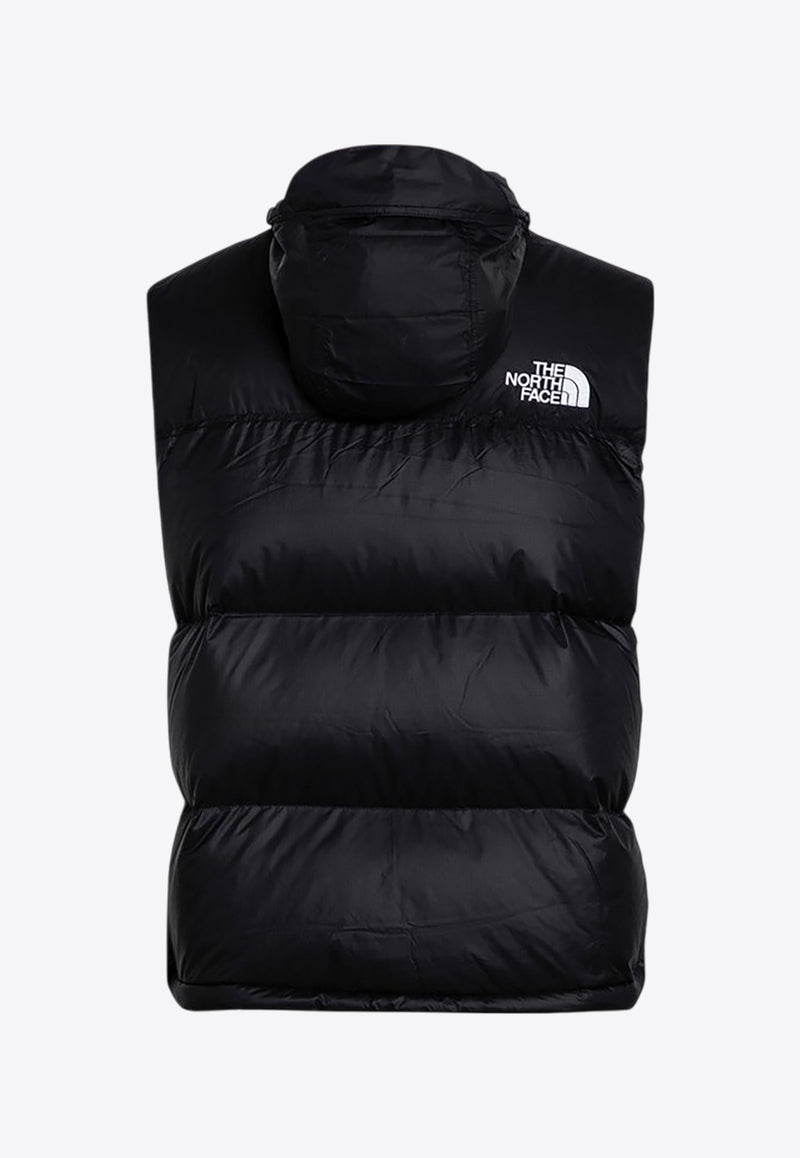 The North Face Logo Print Nylon Waistcoat Black NF0A3JQQNY/P_NORTH-LE41