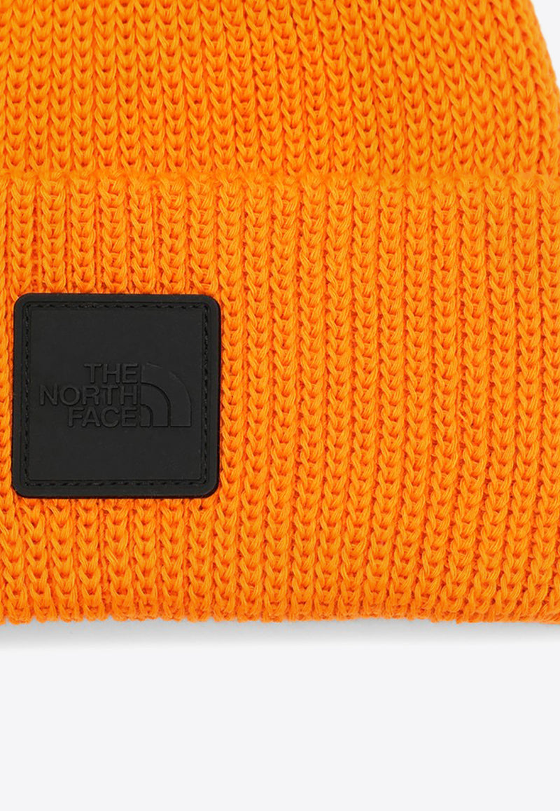 The North Face Logo Patch Knitted Cuffed Beanie NF0A55KCWO/N_NORTH-I0M1