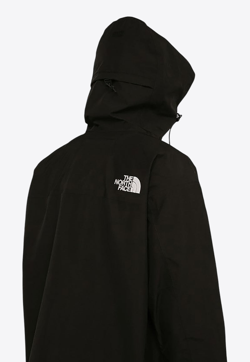 The North Face Logo Embroidered Hooded Mountain Jacket Black NF0A831MPL/O_NORTH-KX71
