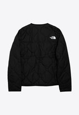 The North Face Ampato Logo Print Quilted Jacket Black NF0A83IDPL/O_NORTH-JK31