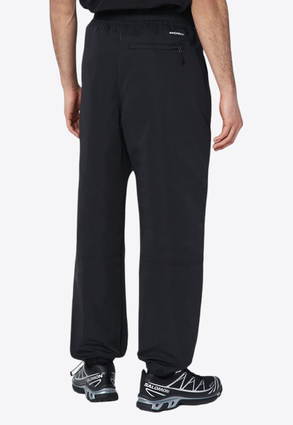 The North Face Logo Embroidered Straight-Leg Pants Black NF0A8767CO/Q_NORTH-JK31