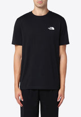 The North Face Embroidered Logo T-shirt Black NF0A87NGCO/P_NORTH-JK31