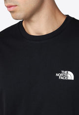 The North Face Embroidered Logo T-shirt Black NF0A87NGCO/P_NORTH-JK31