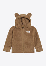 The North Face Kids Boys Zip-Up Campshire Fleece Hoodie Beige NF0A88VRPL/R_NORTH-BQ81