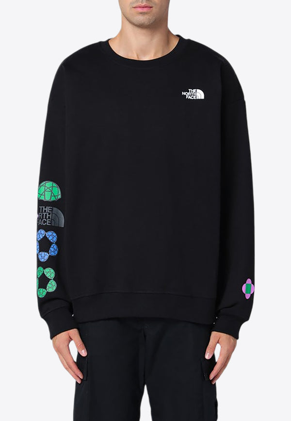 The North Face X Yinka Ilori Logo Sweatshirt Black NF0A89C5CO/P_NORTH-JK31