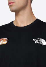 The North Face Logo Printed Crewneck T-shirt Black NF0A8AZXCO/P_NORTH-42I1