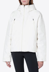 The North Face Mountain Range Hooded Down Jacket  White NF0A8DQTNY/R_NORTH-QLI1