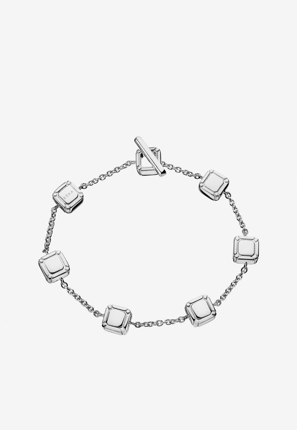 EÉRA Ninety Chain Bracelet with Charms Silver NINEBRPL05W2S