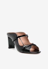 Malone Souliers Norah 70 Leather Sandals NORAH 70-103 BLACK/BLACK