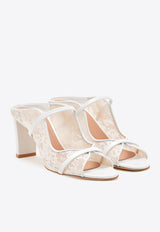 Norah 70 Floral Canvas Sandals