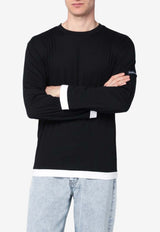 NAMACHEKO Knitted Crewneck Sweater Black NS25-3200N1291/Q_NAMAC-9999