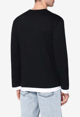 NAMACHEKO Knitted Crewneck Sweater Black NS25-3200N1291/Q_NAMAC-9999