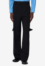 NAMACHEKO Straight Cargo Pants Black NS25-508N2520/Q_NAMAC-9999