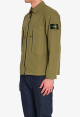 Ripstop Zip-Up Overshirt