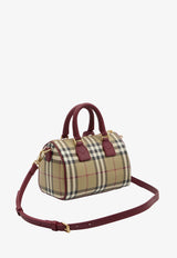 Mini Check Bowling Bag