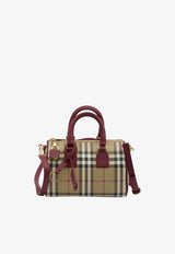 Mini Check Bowling Bag