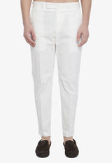 Tailored Straight-Leg Pants