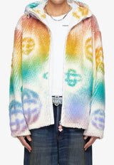 Halftone Monogram Fleece Jacket