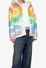 Halftone Monogram Fleece Jacket