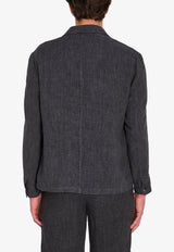 Barena Venezia Visal Simodo Overshirt Gray OSU5300-4160-580