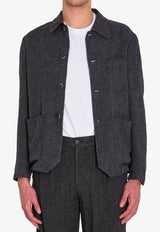 Barena Venezia Visal Simodo Overshirt Gray OSU5300-4160-580