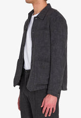 Barena Venezia Visal Simodo Overshirt Gray OSU5300-4160-580