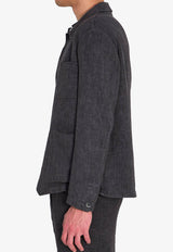 Barena Venezia Visal Simodo Overshirt Gray OSU5300-4160-580