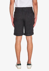 Barena Venezia Scandola Bermuda Shorts  Gray PAU5452-4160-580