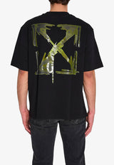 Off-White Slime Arrow Print T-shirt Black OMAA120S26-JER002-0001