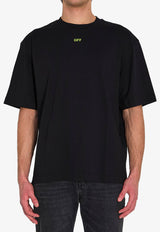 Off-White Slime Arrow Print T-shirt Black OMAA120S26-JER002-0001