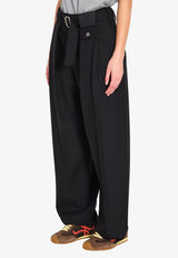 Loewe Tailored Wool Pants Black S359Y04XIG--1100