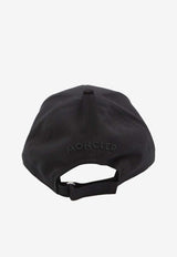 Moncler Logo Patch Baseball Cap Black L10913B00048-04863-999