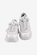 Moncler Trailgrip Nubuck and Mesh Sneakers Gray L109B4M00130-M8443-60Q