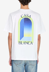 Casablanca Arches Print T-shirt White SS26JTS001--10