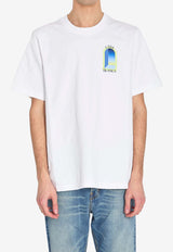 Casablanca Arches Print T-shirt White SS26JTS001--10