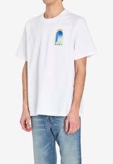 Casablanca Arches Print T-shirt White SS26JTS001--10