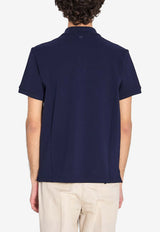 AMI PARIS Ami De Coeur Polo T-shirt Blue BFUPL001-760-430