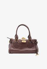 Chloé Paddington Leather Shoulder Bag Brown CH25WS802P75--27M