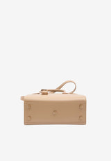 Saint Laurent Baby Sac De Jour Calf Leather Top Handle Bag Beige 421863-02G9W-9295