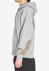 Logo-Printed Zip-Up Hooded Sweatshirt