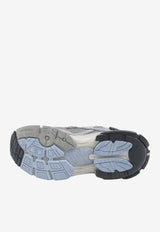 Low-Top Runner Sneakers with Logo